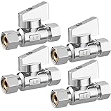 Minimprover 4 Pack Premium Chrome Brass 3/8