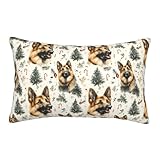 Remarque : veuillez noter que notre produit comprend uniquement la housse de coussin de 35,6 x 50,8 cm, et n'est pas livré avec un coussin. Il y a 3 tailles de taies d'oreiller au choix, veuillez vous référer à notre tableau des tailles pour choisir la bonne taille pour vous
