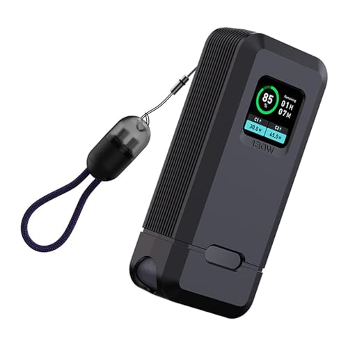 Jazuaiao Funda protectora de silicona para batería, cobertura completa para carga de 130 W, con fácil acceso al puerto, cómoda al tacto, a prueba de golpes, funda de alimentación móvil