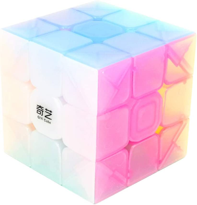 Image of Magic Cube - Smoothly Stickerless High Speed for Kids, Speedy Stress Buster Brainstorming Puzzle Game, Mind Games for 14 Years and Up, Multi (Metallic 3x3)