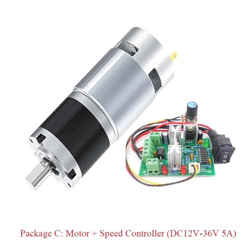 Moteur à engrenages planétaires 24V pour motorisation de portail