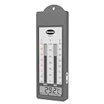 Brannan Waterproof Digital Max Min Thermometer For Use In Greenhouse Garden Outdoor Indoor Weatherproof Measure Maximum and Minimum Temperature