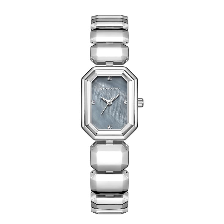 giordano Stylish Analog Watch for Women with Octagonal Dial, Crystal Hour Markers and Bracelet Style Strap-picture-17