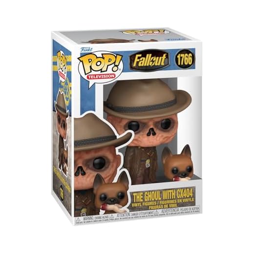 Funko Pop! & Buddy: Fallout – Ghoul & CX404 - Fallout (TV) - Vinyl-Sammelfigur - Geschenkidee - Offizielle Handelswaren - Spielzeug Für Kinder und Erwachsene - TV Fans - Modellfigur Für Sammler