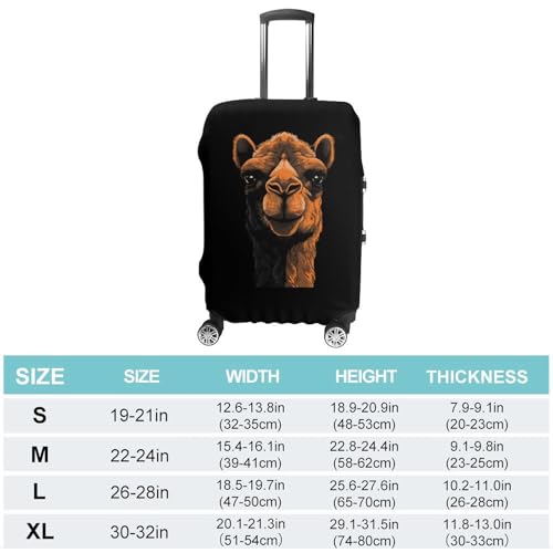 Camels Travel Luggage Cover Washable Suitcase Protector Baggage Covers for Women Men L2