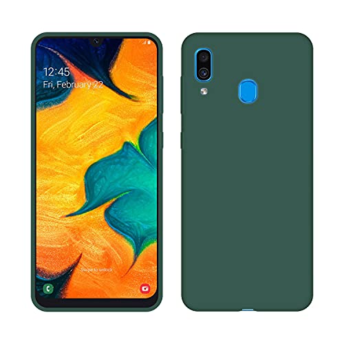 Image of Case Creation Luxurious OG Series for Samsung A30 Case Cover,Anti-Dirty Slim Case Frosted Matte Cute Candy TPU Raised Bezel (Splash of Color) Back Cover for Samsung Galaxy A30 -Wine Green