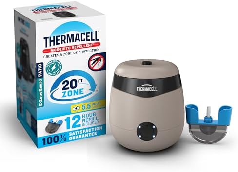 Thermacell E-Series Rechargeable Mosquito Repeller with 20’ Mosqu...