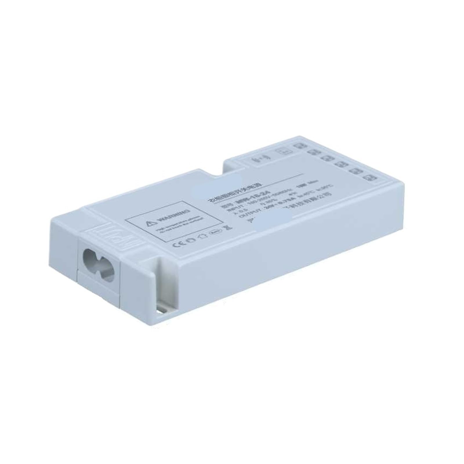 PWANUIGTE LED Wardrobe Cabinet Light Dedicated Power Supply 220 to 12V/24V with Transformer Interface Induction Switch(MW-18W-24V)
