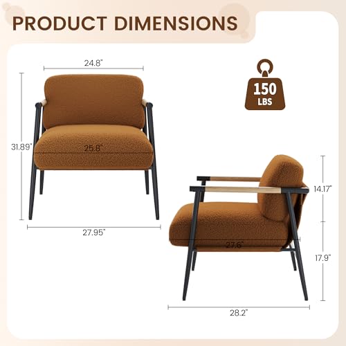 Sillón Plegable Peluche Marrón miniatura 2