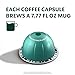 Starbucks by Nespresso Vertuo, Pike Place, Medium Roast Coffee 30-count Coffee Pods, Brews 7.8 oz.