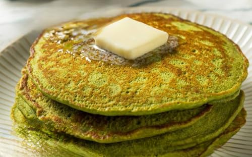 北海道紋別市 米粉のパンケーキミックス 5袋計850g 抹茶