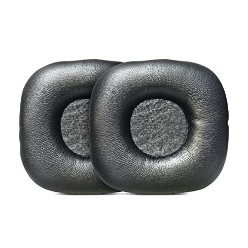 Image of Street27 Protein Leather Replacement Ear Pads Cushions Compatible with Marshall Major, Boat Rockerz 600 Headset Headphone - Black