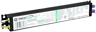 GE Electronic High Output Ballast with Non Dimming Design and Programmed Start Mechanism for Tools and Home Improvement, Black
