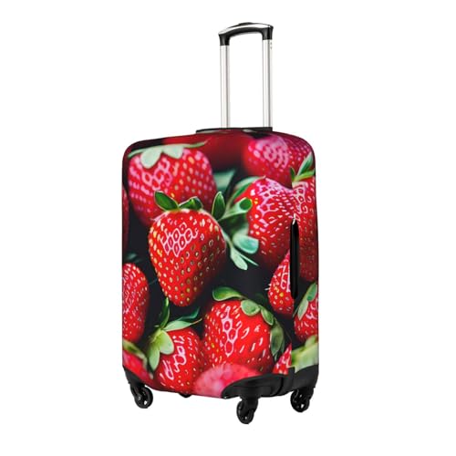 Fresh Strawberry Print Decorative Washable Luggage Cover Personalized Anti Scratch Suitcase Protector2
