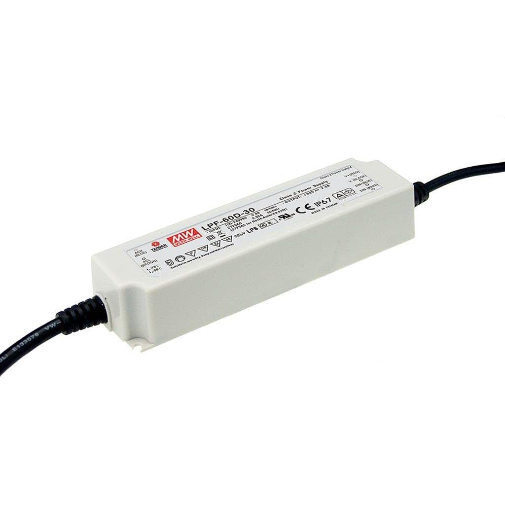 MEAN WELL LPF-60-15 Netzteil IP67 – 60W, 15V, 4A, Dimmbar Und Wetterfest!