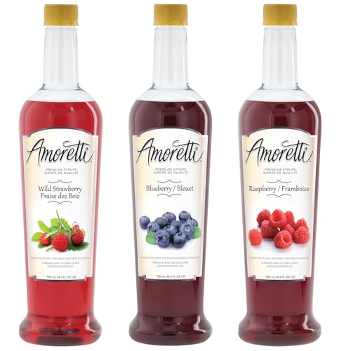 Amoretti - Berry Syrups 3 Pack