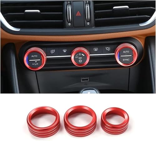 Couvercle de bouton climatisation Alfa Romeo Giulia : Protège la console - 2