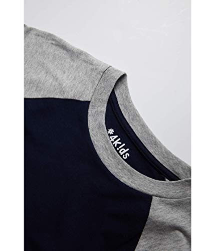 #4kids Boys and Girls Essential Raglan Long Sleeve Shirt (Little Kids/Big Kids)3