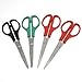 Aexit 4PCS Office Tools Paper Crafting Cutter Red Black Green Plastic Shears & Scissors Scissors