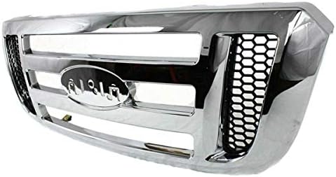 Miniatura 2 de Compatible con 06-11 Ranger XLT Pickup Truck 2WD/4WD Front Face Bar Grille Assembly Chrome