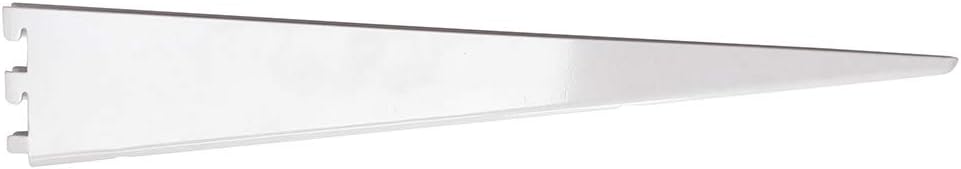 KV Heavy Duty Shelf Bracket Decorative 18 1/2 White