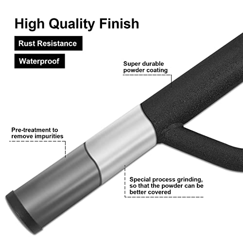 Smanow Drop Down Style Running Boards Compatible With 2002-2008 Dodge Ram 1500 Quad Cab /2003-2009 Dodge Ram 2500/3500 Quad Cab,Dual-Stage Textured Black Powder,3 Inch Nerf Bars Side Step #TOP4