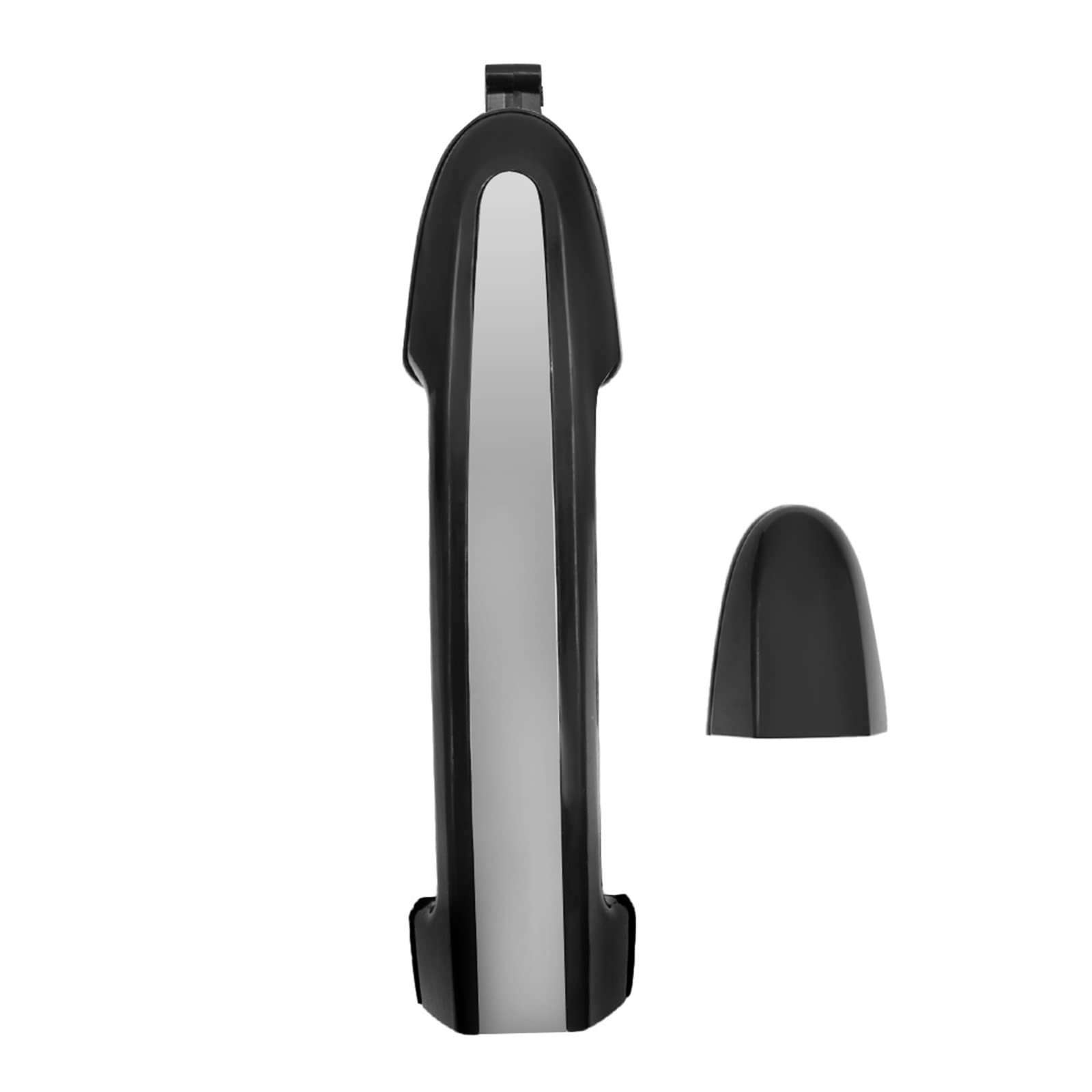 FNCVTM Sliding Exterior Handle Rear Left Right Black Outside Door Handles for Hyunda for Santa Fe 2007-2012 82661-2B000(Rear Left)