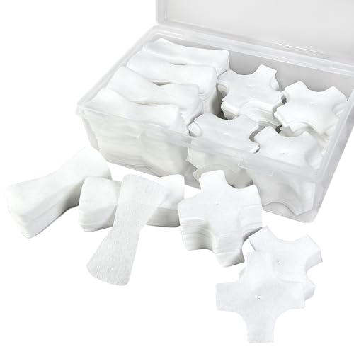 1200 PCS Gun Cleaning Patches, Lint Free Gun Cleaning Cloth, Highly Absorbent, 800 Bow-Shaped + 400 Cross-Shaped Patches for Firearms with Storage Case, Suitable for Most Caliber