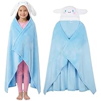 Hello Kitty Sanrio Manta con Capucha para Niñas Adolescentes,