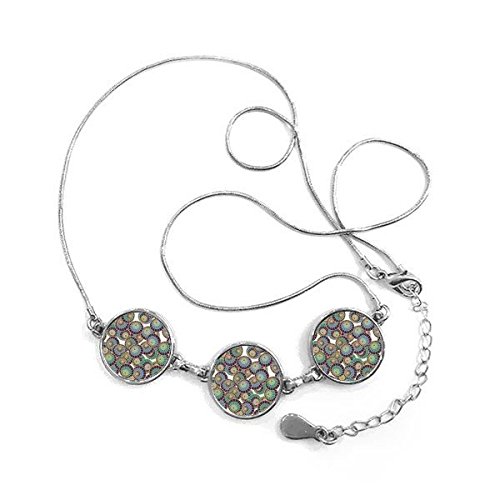 Bijoux collier art ukiyo-e et pendentif rond japonais aux finitions soignées