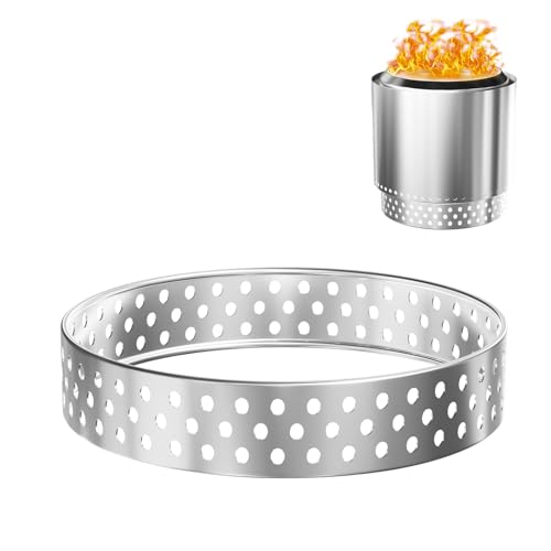 Fire Pit Stand for Solo Stove Bonfire 19.5 Stainless Steel Firepits Base Accessories for Solo Stove Bonfire 2.0&1.0/Other 19.5 Outside Camping Fireplace Stand
