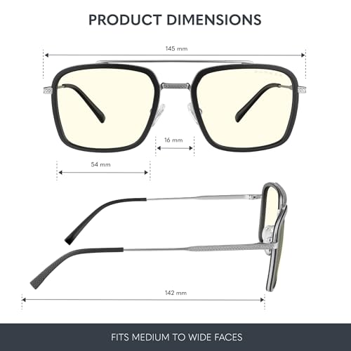 Image of Gunnar Men's Stark Industries Blue Light Blocking Glasses (pack of 1)