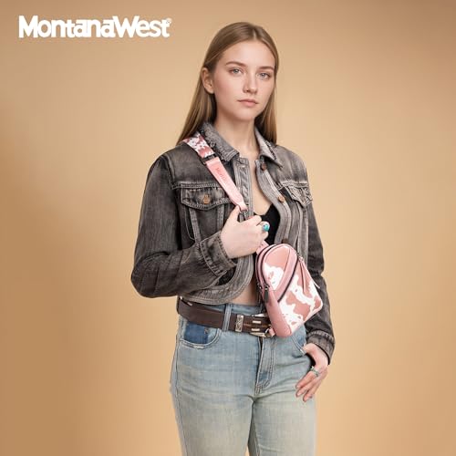 Image of Montana West Small Crossbody Sling Bag for Women Cute Cross Body Fanny Pack Purse