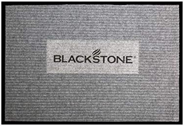 Blackstone Griddle Accessories Grill Splatter Mat (43.5" x 30.5"), 5036, Under The Grill Mat for Patio & Deck Protection – Outdoor BBQ Grilling Barbecue Pad for Gas Grill, Garage, Black.