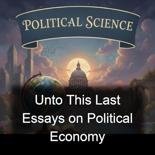 Couverture de Unto This Last Essays on Political Economy