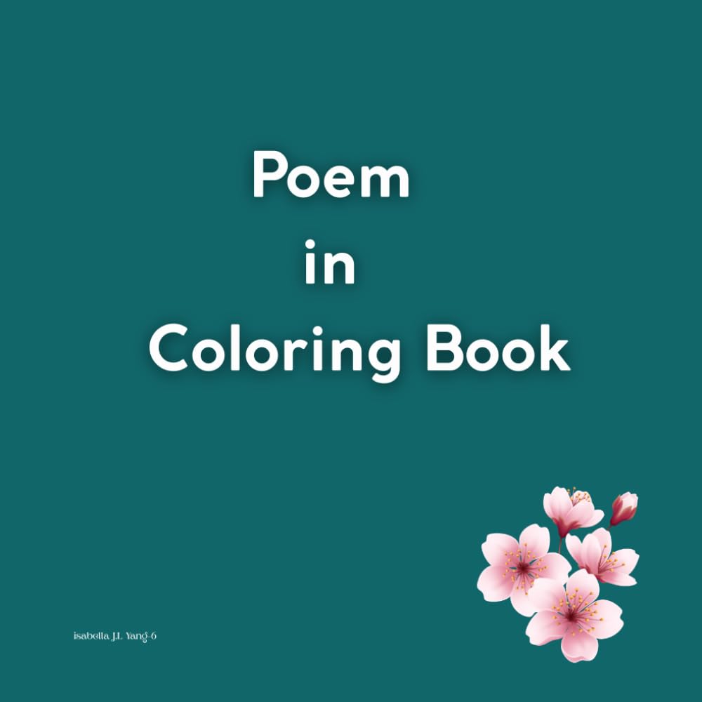 Poem In Coloring Book
