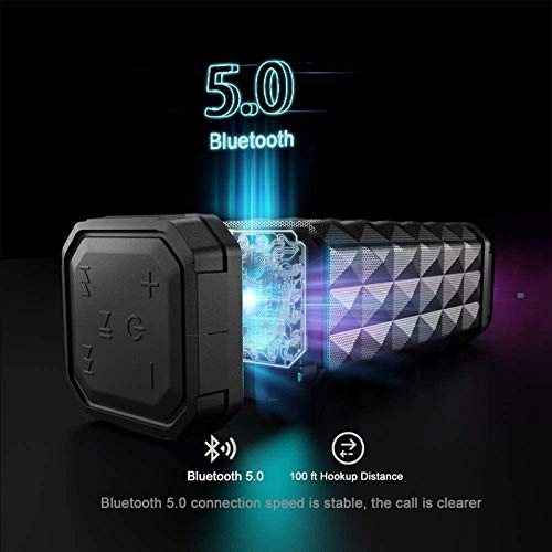 Enceinte Bluetooth sans coupure avec micro intégré et basses 16W