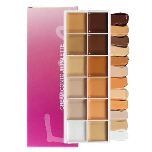 Yulokdwi Paleta De Corrector,Paleta De 12 Colores Para Corregir Imperfecciones | Base Antiedad Para Mujeres Ojos Viaje Bodas Fiestas Eventos Novia
