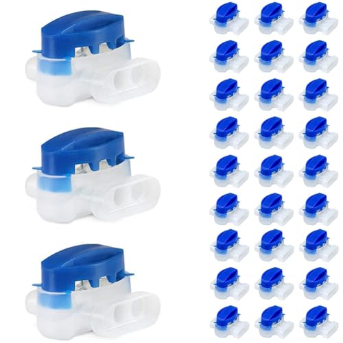 Suoumwa Wasserdichte Kabelklemmen Mähen Roboterklemmen Anschlussklemmen, Ohne Sich für Rasenmäher zu Entfernen