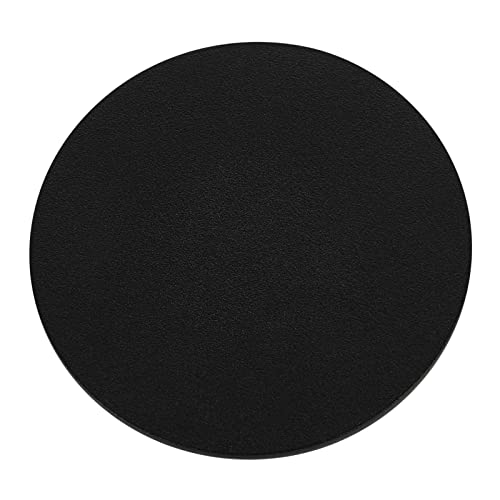 2 Stück SOTECH Glasmontageplatten für Barkonsole Florenz gerade Ø 50 mm schwarz Montageplatten