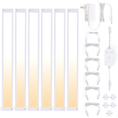 BLESSINGLUX 6-Pack Smart LED Puck Lights - Under Cabinet Lighting, App & Voice Control, 2700K-6000K - View #12