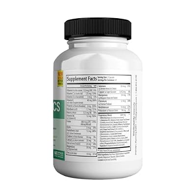 Vertigenics Max Brain Support Supplement, Extra Strength Neuro Formula, 60 Capsules, with Herbal Ingredients and Vitamins (1)
