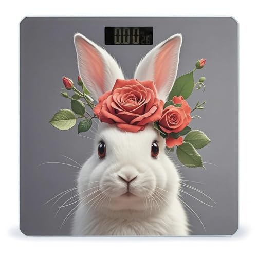 Báscula digital Smart Scale para baño con pantalla grande miniatura 1