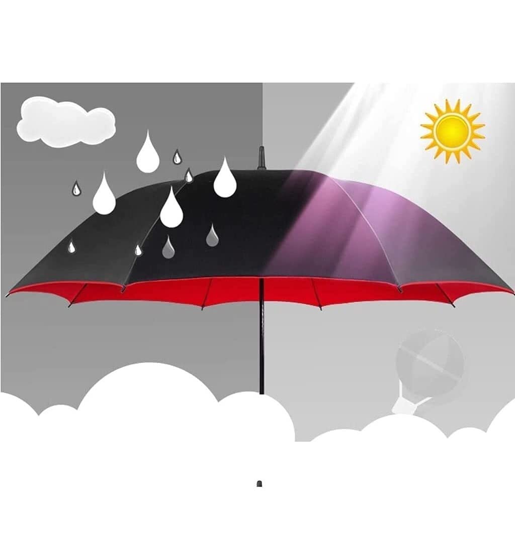 HLTYGWX Paraguas Paraguas de Golf Fuerte a Prueba de Viento Paraguas Abierto automático Paraguas de Gran tamaño con Dosel Doble Paraguas ventilado Paraguas Impermeable a Prueba de Viento (Color :