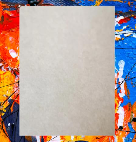 A4 Sheets Thick Artist Teabag Paper for Mixed Media Art and Craft, Wet Strength Tissue for Printmaking, Collage, Gelli Plate, Cyanotype, White Super Maxx® - 29.7cm x 20cm (24 Sheets)