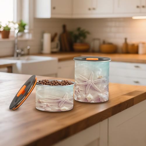 Contenedor hermético para café acero inoxidable 17oz miniatura 6