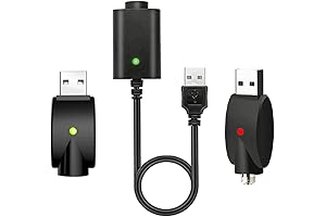 Yocan Battery for Cartridge|Smart USB Charger Cable with LED Indicator, 3PCS