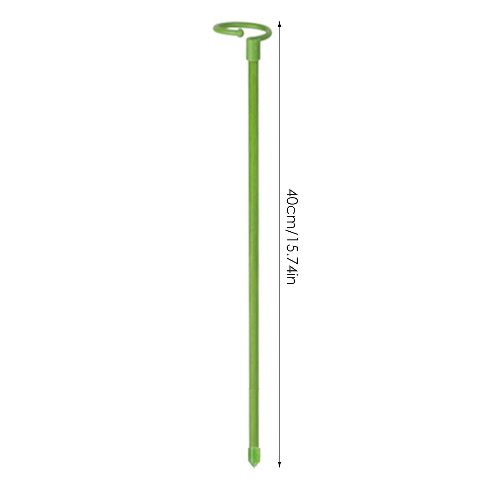 Pali di supporto per piante da interno, supporti per piante in vaso, supporto per fiori da giardino, gabbia ad anello pieghevole, confezione da 20