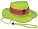 Ergodyne Small - Medium Hi-Viz Lime Chill-Its 8935CT Advanced PVA Evaporative Ranger Hat With Reflective Stripes