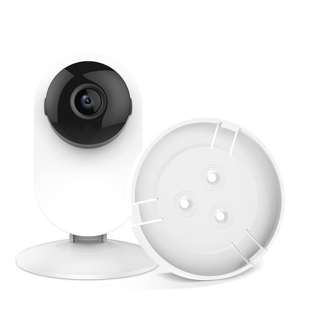 Camera Mount Montaggio a parete per YI 1080 P Home Camera 360 gradi di rotazione del supporto della staffa per interni Y3 Telecamera di sicurezza domestica(non includere fotocamera)